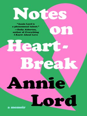 cover image of Notes on Heartbreak